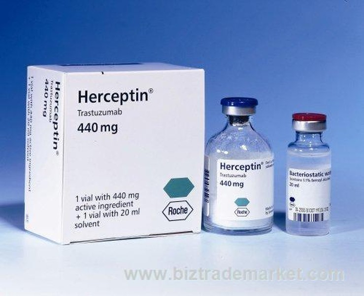 Thuốc Herceptin, tên quốc tế Trastuzumab, là kháng thể đơn dòng tái tổ hợp DNA có nguồn gốc từ người, tác động chọn lọc lên thành phần ngoại bào của protein thụ thể 2 của yếu tố tăng trưởng biểu bì người (HER2). Đây là liệu pháp trúng đích HER2 trong điều trị ung thư vú có HER 2 dương tính. Tác dụng phụ có thể gồm đau đầu, tiêu chảy và các vấn đề về tim.